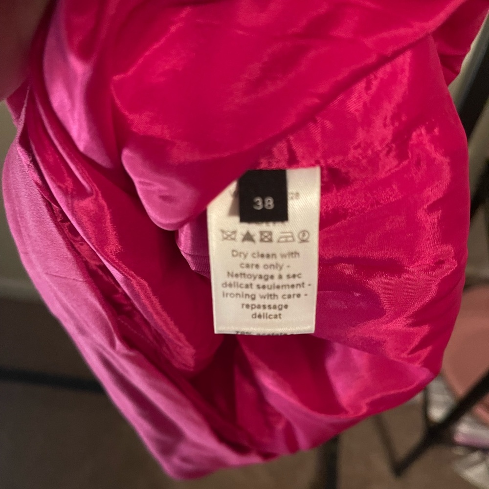 NWOT Joseph Elaine Crepe Pink Dress Sleeveless - Picture 4 of 4